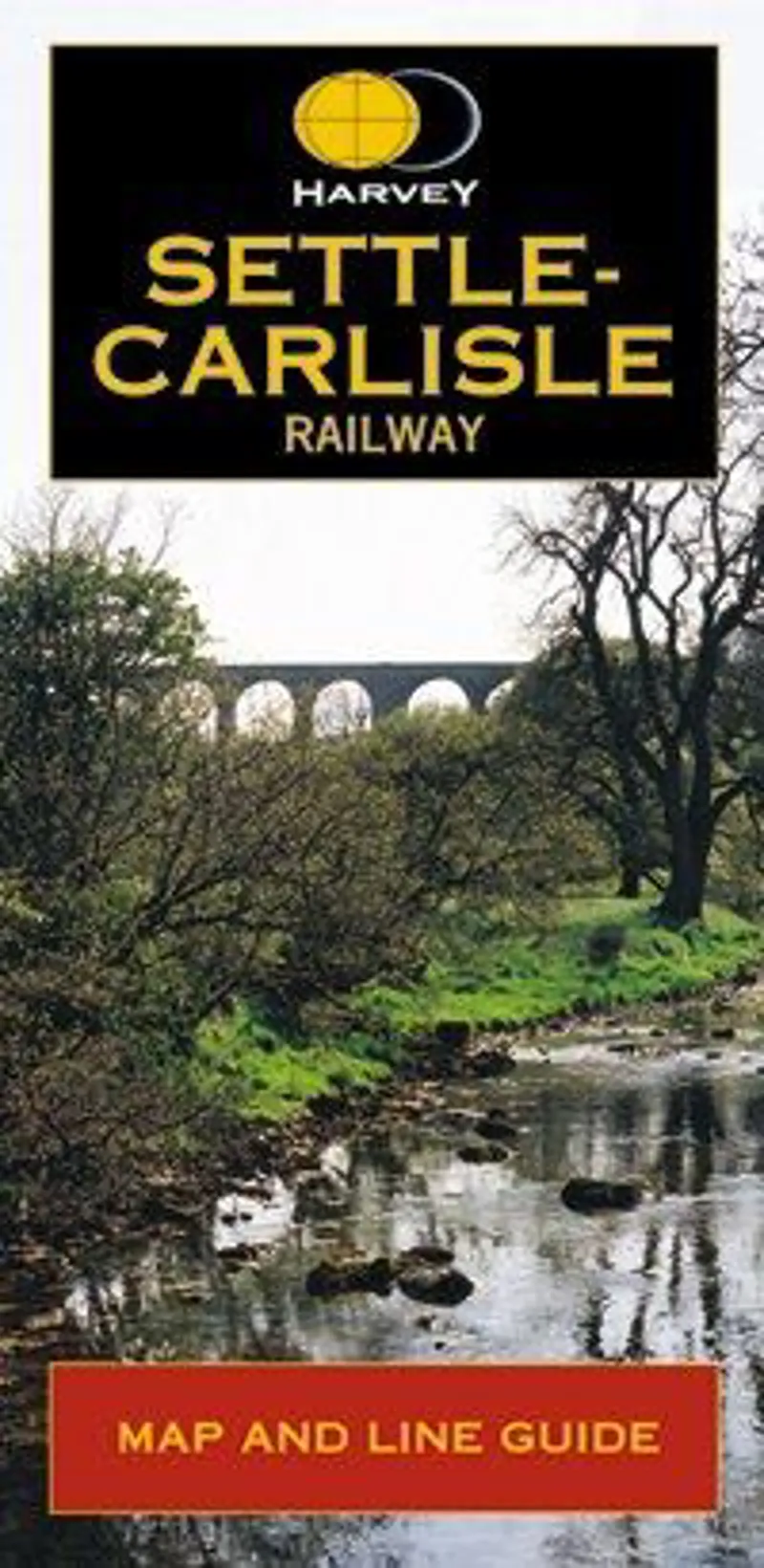 Harvey Maps - Settle Carlisle Railway MAP AND LINE GUIDE